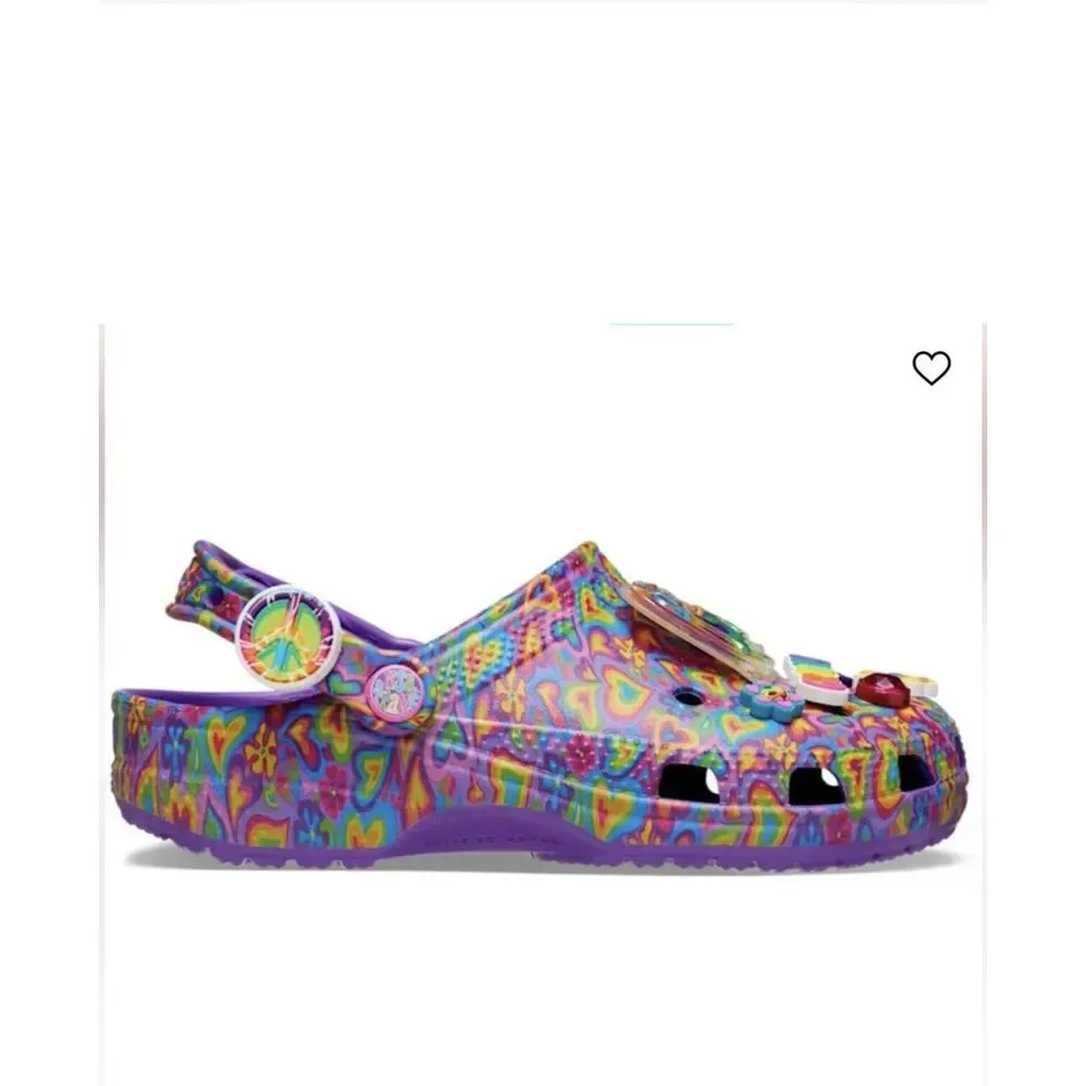 NEW in Box Croc‎ X Lisa Frank Limited Edition Women's 10